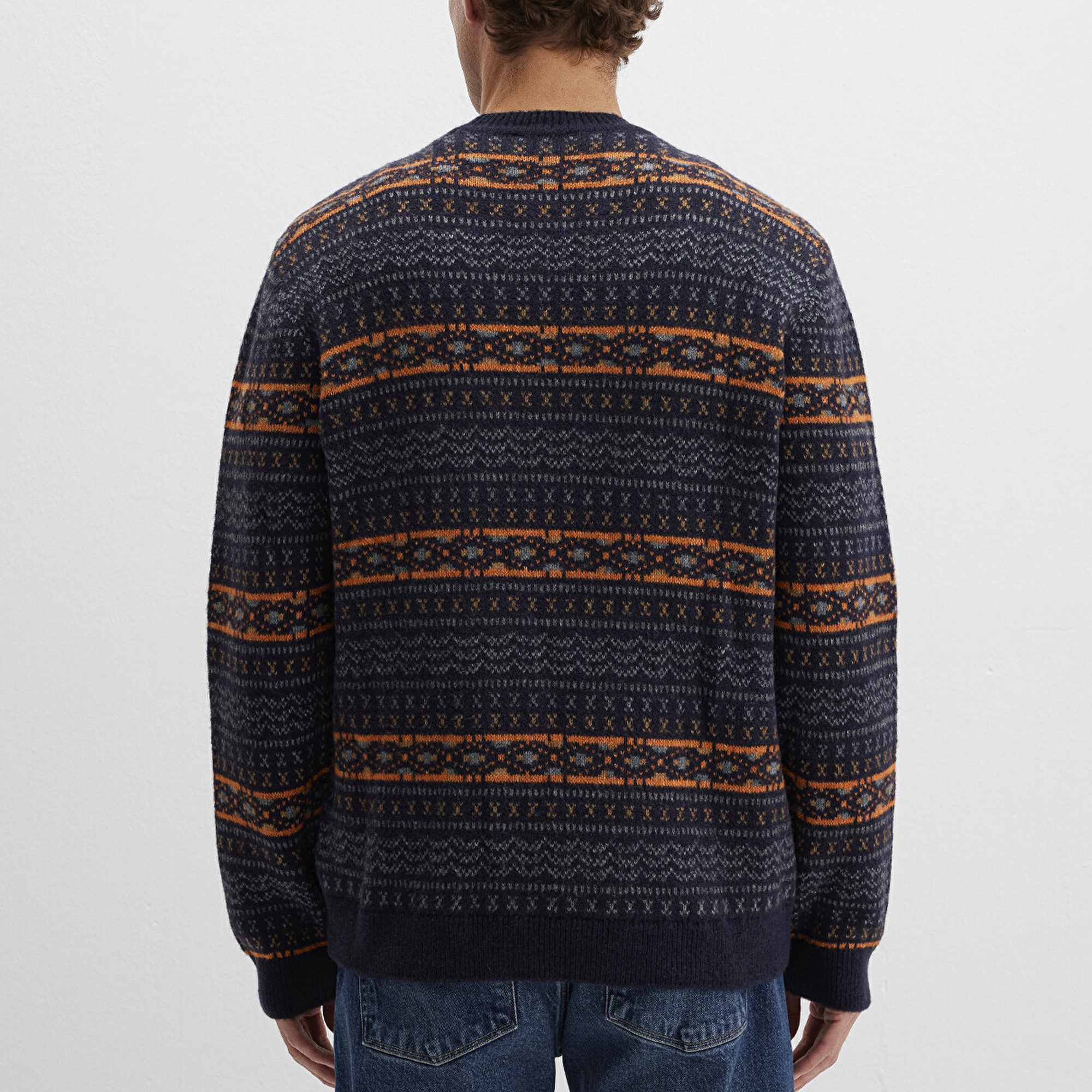 Mavi Yün Karışımlı Lacivert Kazak Regular Fit / Normal Kesim 0710331-70497