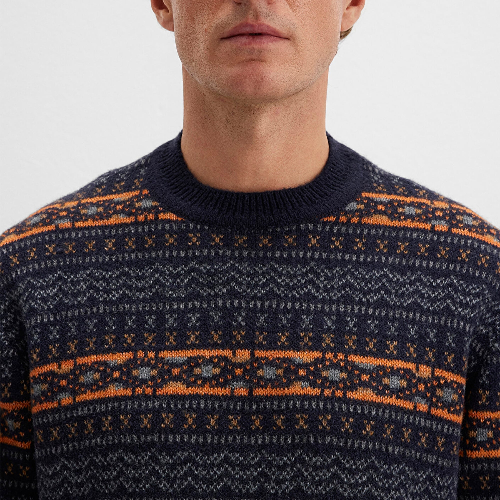 Mavi Yün Karışımlı Lacivert Kazak Regular Fit / Normal Kesim 0710331-70497