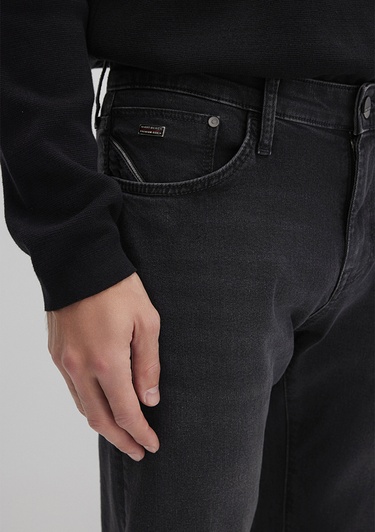  Mavi Siyah Kazak Regular Fit / Normal Kesim 0710328-900