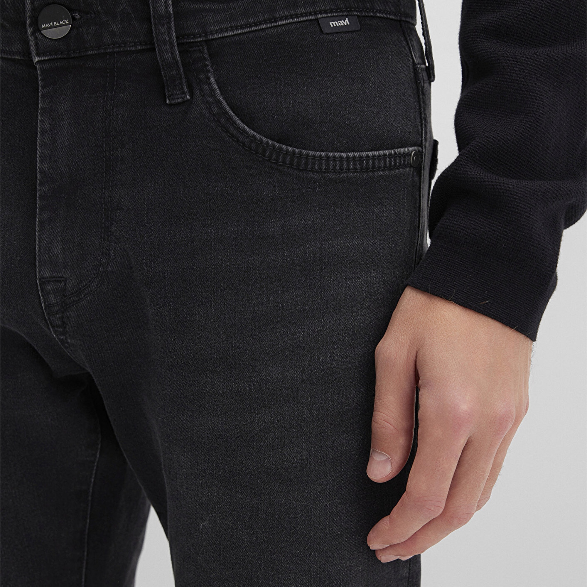 Mavi Siyah Kazak Regular Fit / Normal Kesim 0710328-900