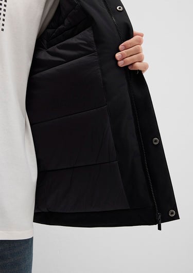  Mavi Siyah Ceket Loose Fit / Bol Rahat Kesim 0110540-71379