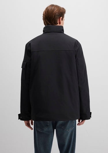  Mavi Siyah Ceket Loose Fit / Bol Rahat Kesim 0110540-71379