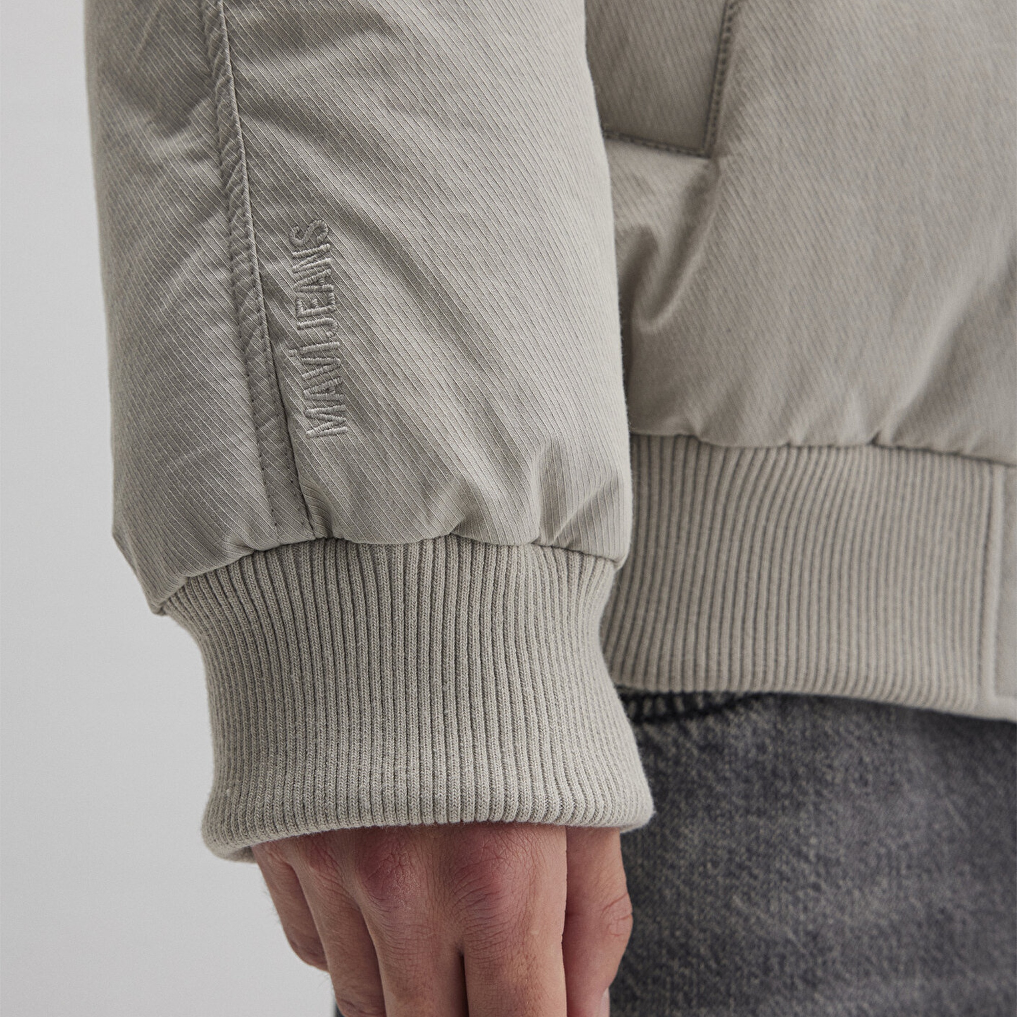 Mavi Gri Ceket Oversize / Geniş Kesim 0110553-86791