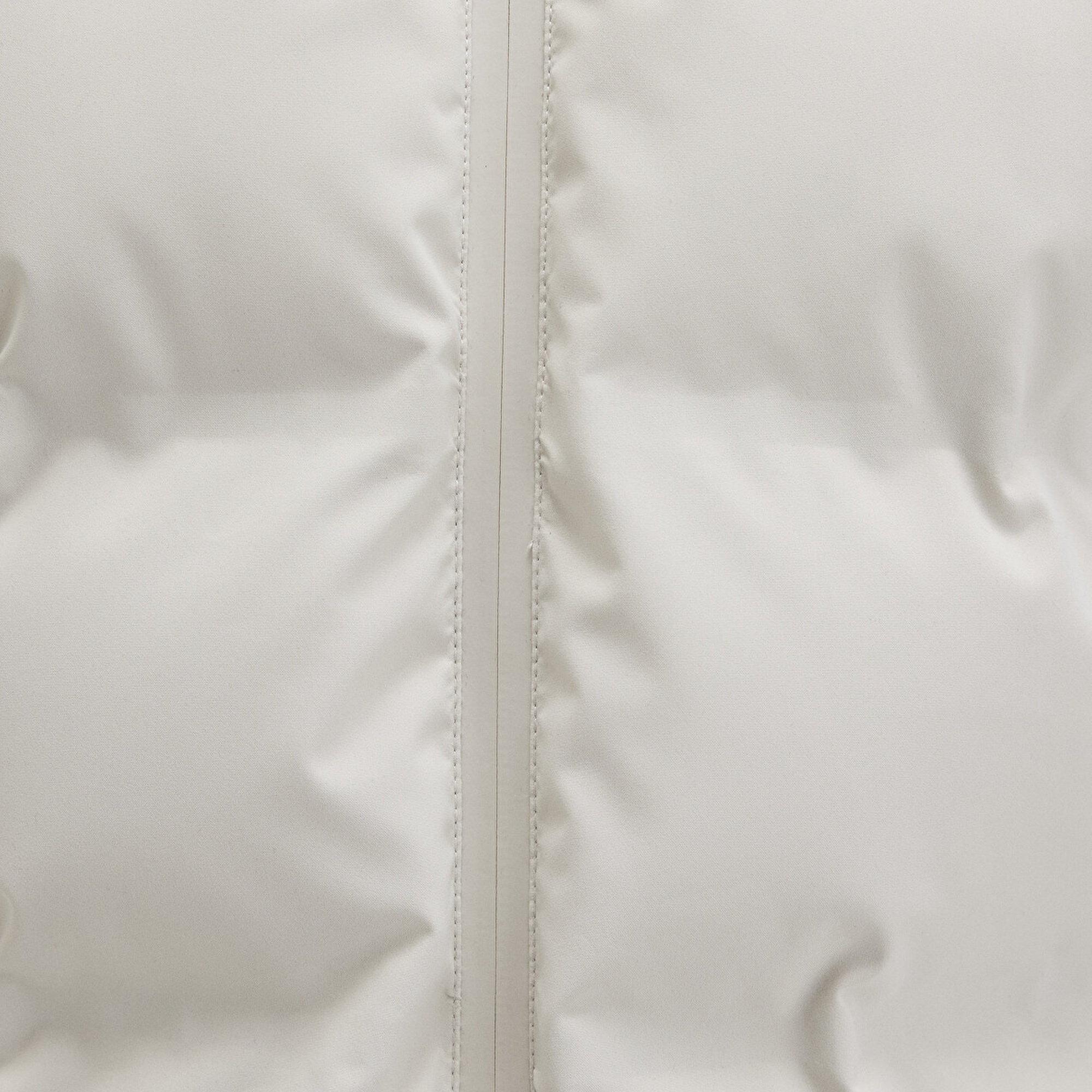 Mavi Su İtici Kapüşonlu Ekru Şişme Mont 0110313-70144