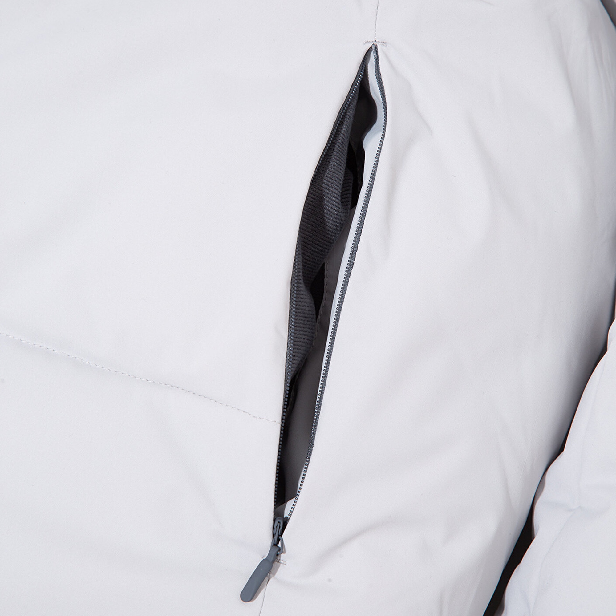 Mavi Su İtici Su İtici Gri Şişme Mont 0110463-70075