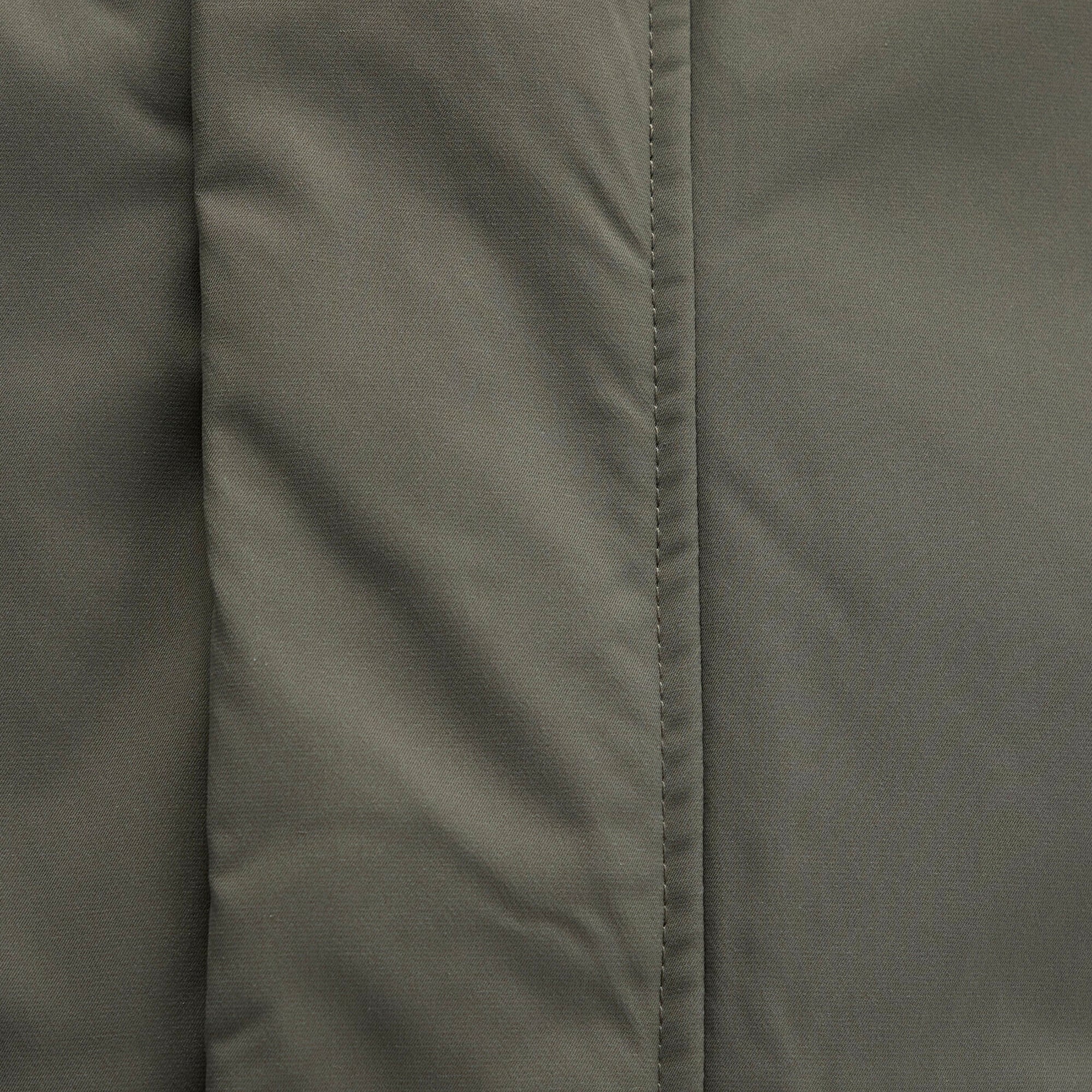 Mavi Cep Detaylı Haki Mont Loose Fit / Bol Rahat Kesim 0110467-85485