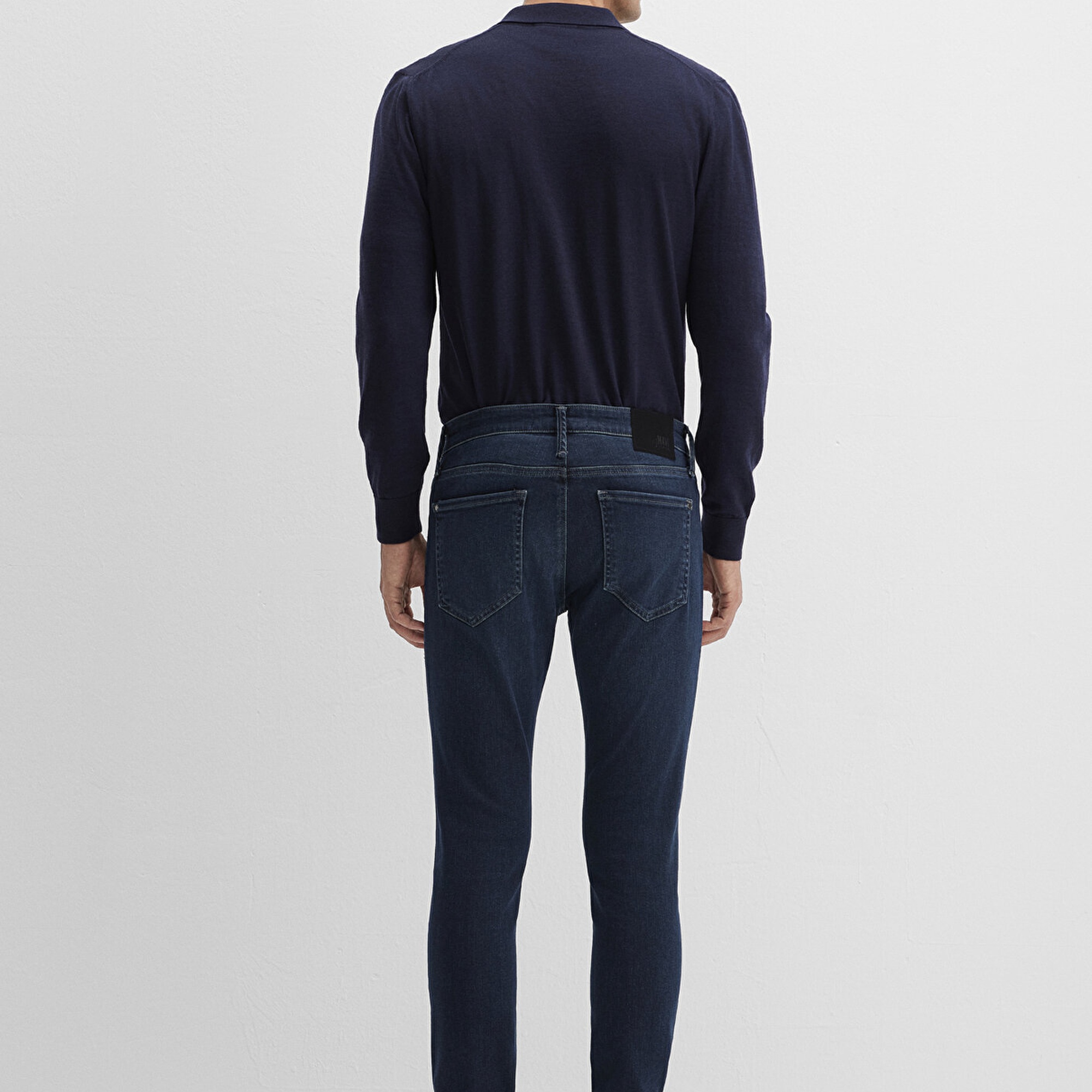 Mavi James Lux Black Puslu Koyu Mavi Jean Pantolon 0042490825