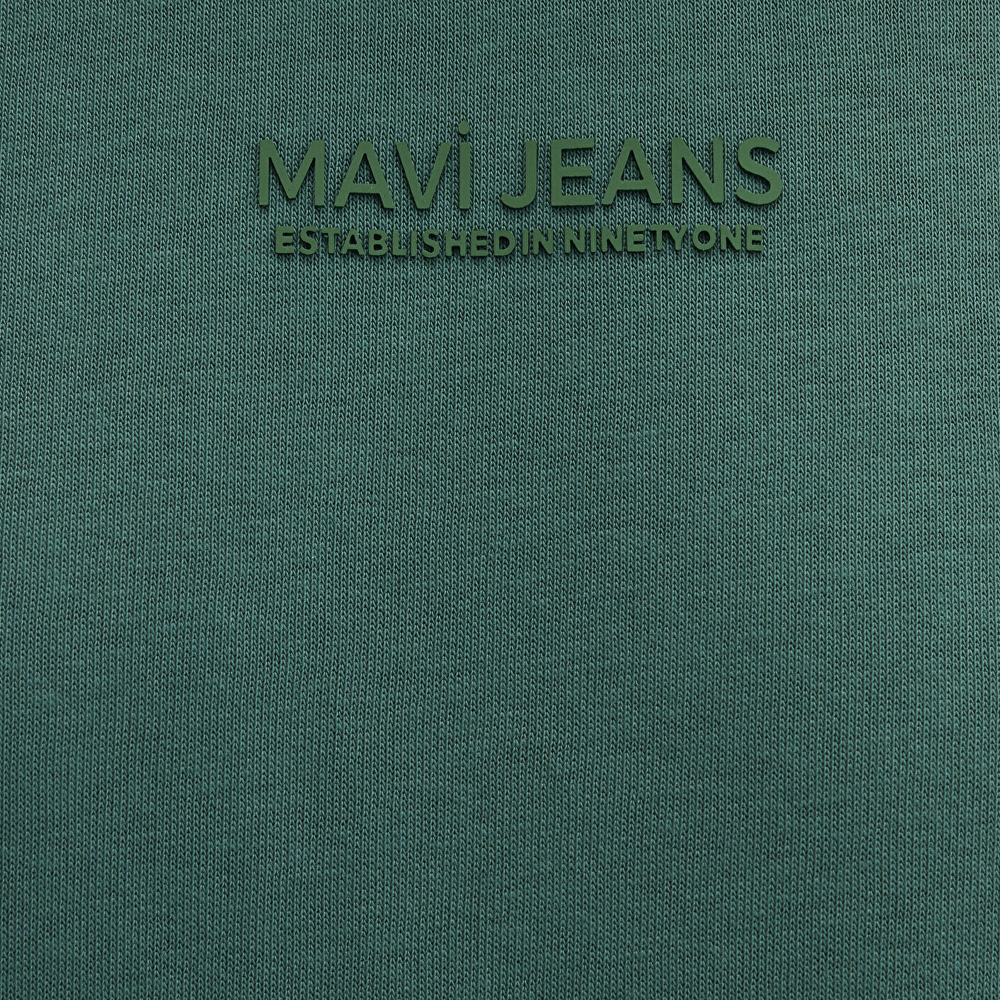 Mavi Mavi Jeans Detaylı Yeşil Sweatshirt 0S10586-71874