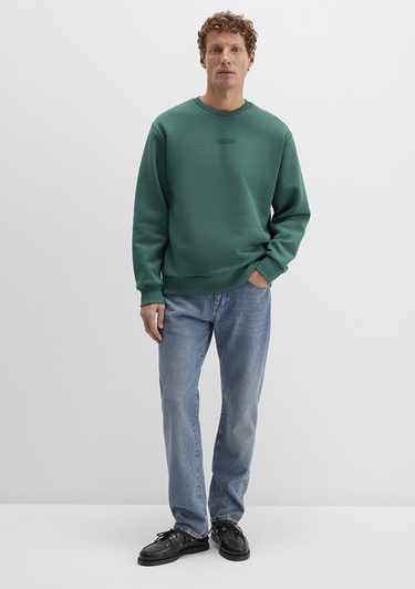  Mavi Mavi Jeans Detaylı Yeşil Sweatshirt 0S10586-71874
