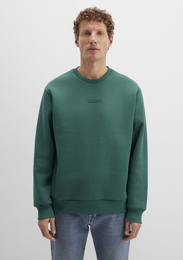  Mavi Mavi Jeans Detaylı Yeşil Sweatshirt 0S10586-71874