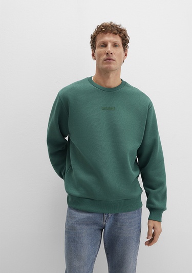  Mavi Mavi Jeans Detaylı Yeşil Sweatshirt 0S10586-71874