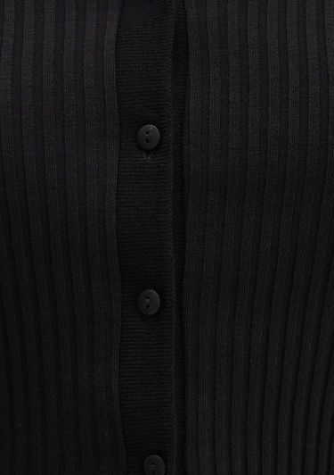  Mavi Siyah Polo Tişört Fitted / Vücuda Oturan Kesim 1613594-900