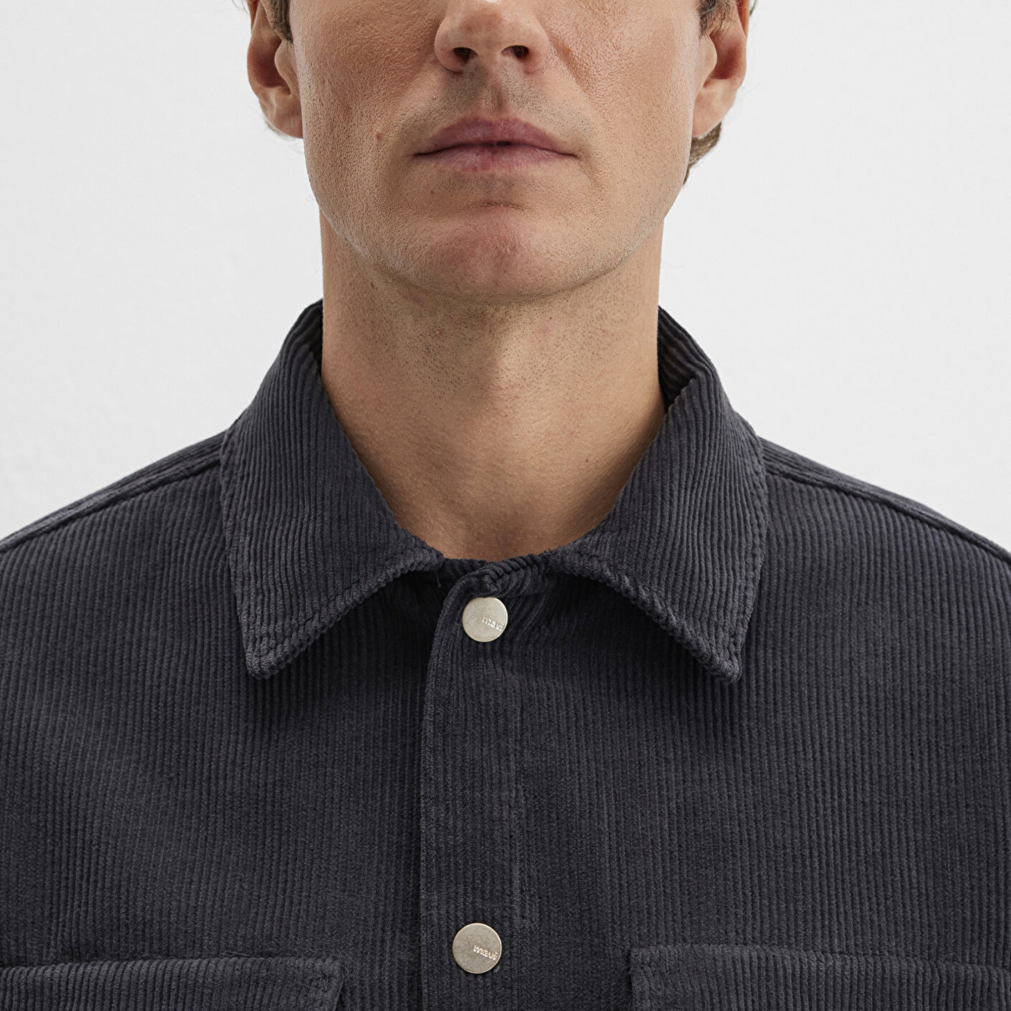 Mavi Antrasit Gömlek Loose Fit / Bol Rahat Kesim 0211750-70087