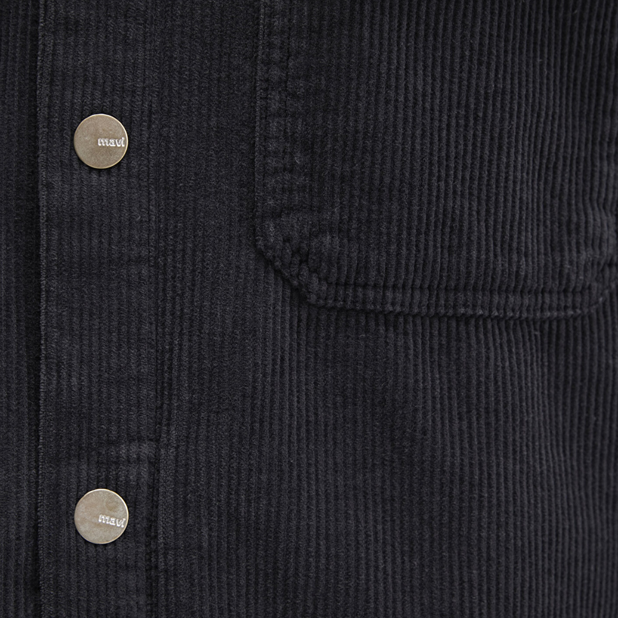 Mavi Antrasit Gömlek Loose Fit / Bol Rahat Kesim 0211750-70087