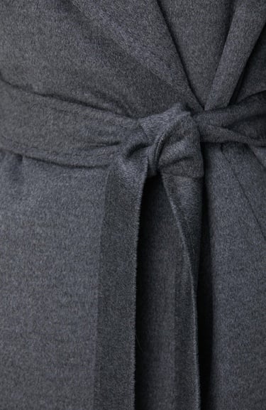  Network Kadın Limited Gri Melanj Yün Manto