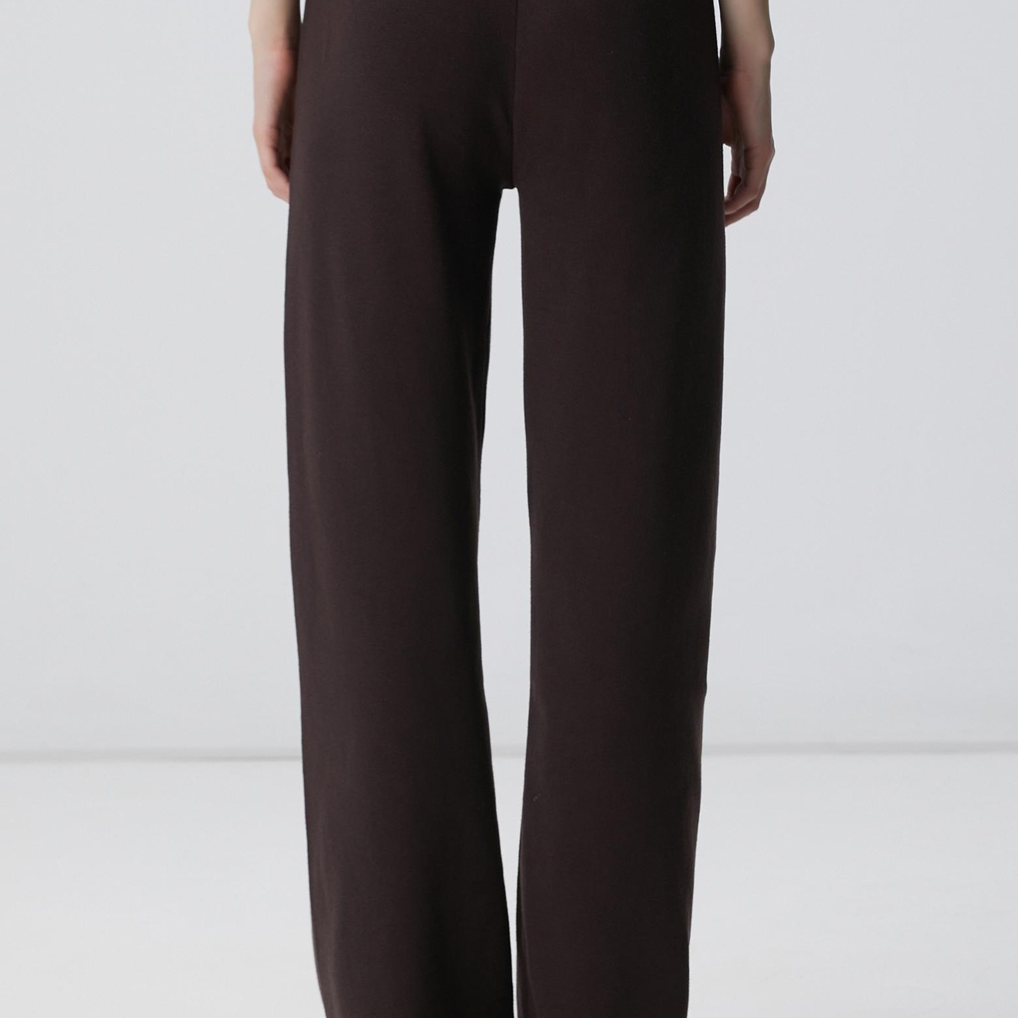 Network Kadın Acı Kahve Triko Eşofman Altı