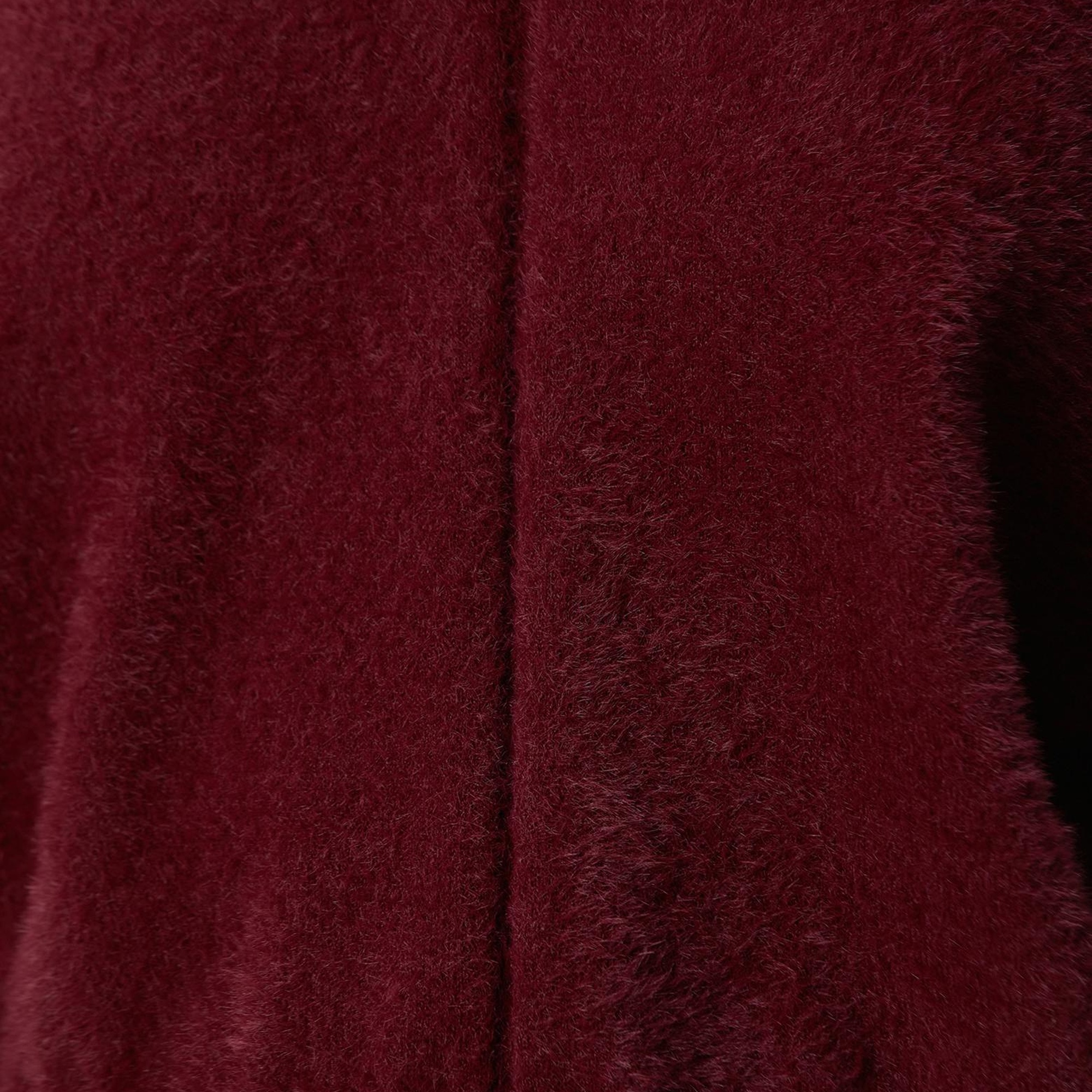 Network Kadın Bordo Sakal İp Basic Kazak