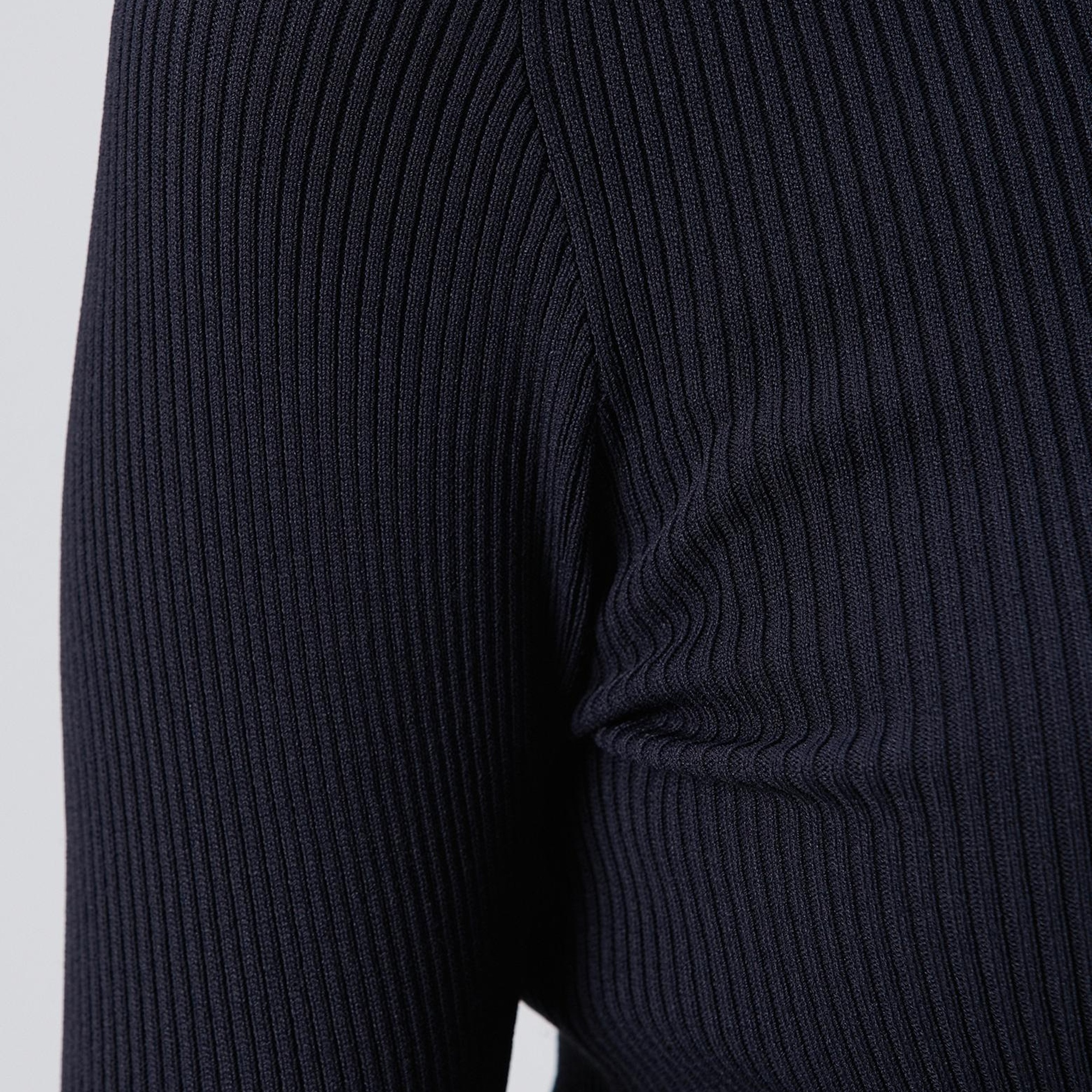 Network Kadın Lacivert İnce Ribana Örgü Kazak