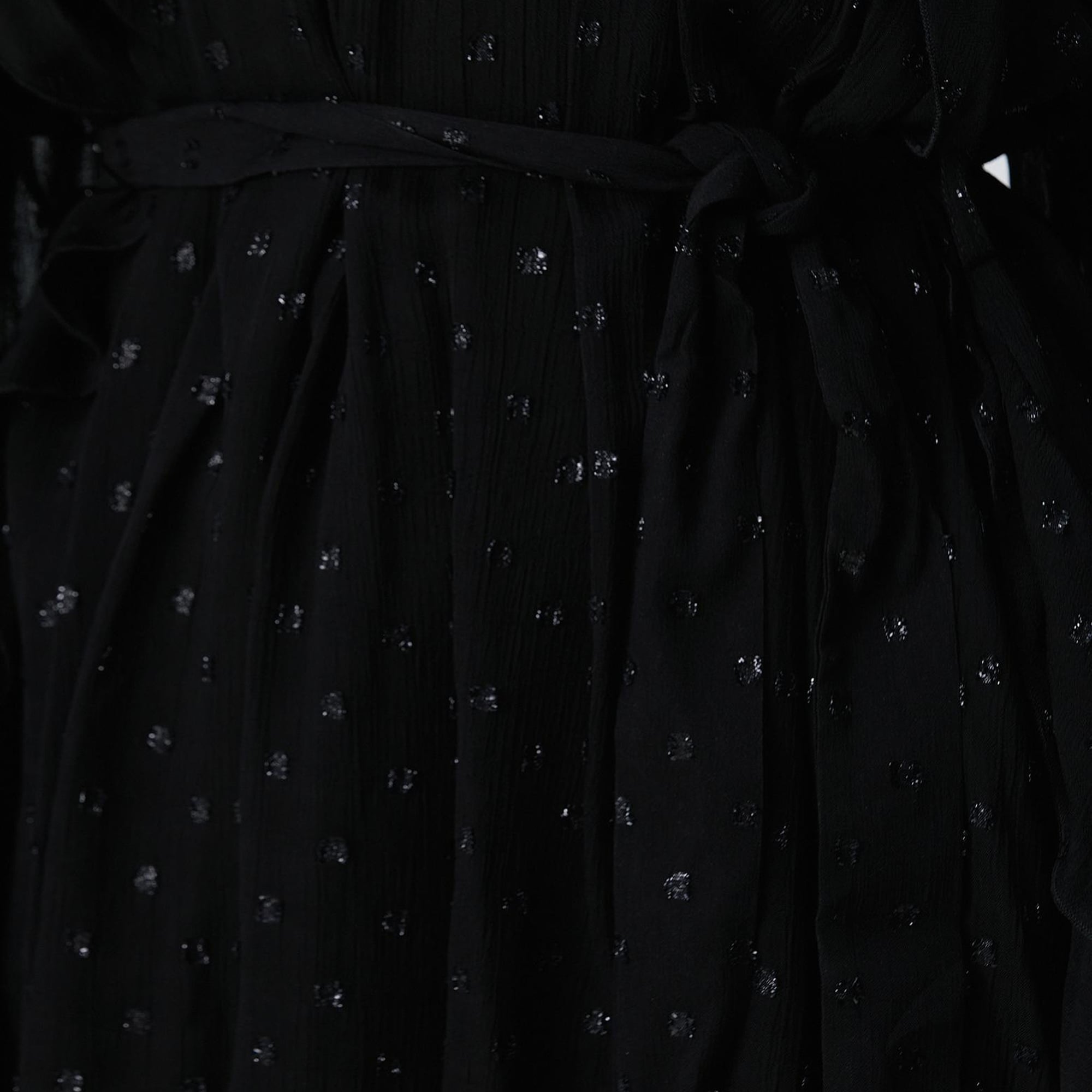 Network Kadın Siyah Desenli Mini Elbise