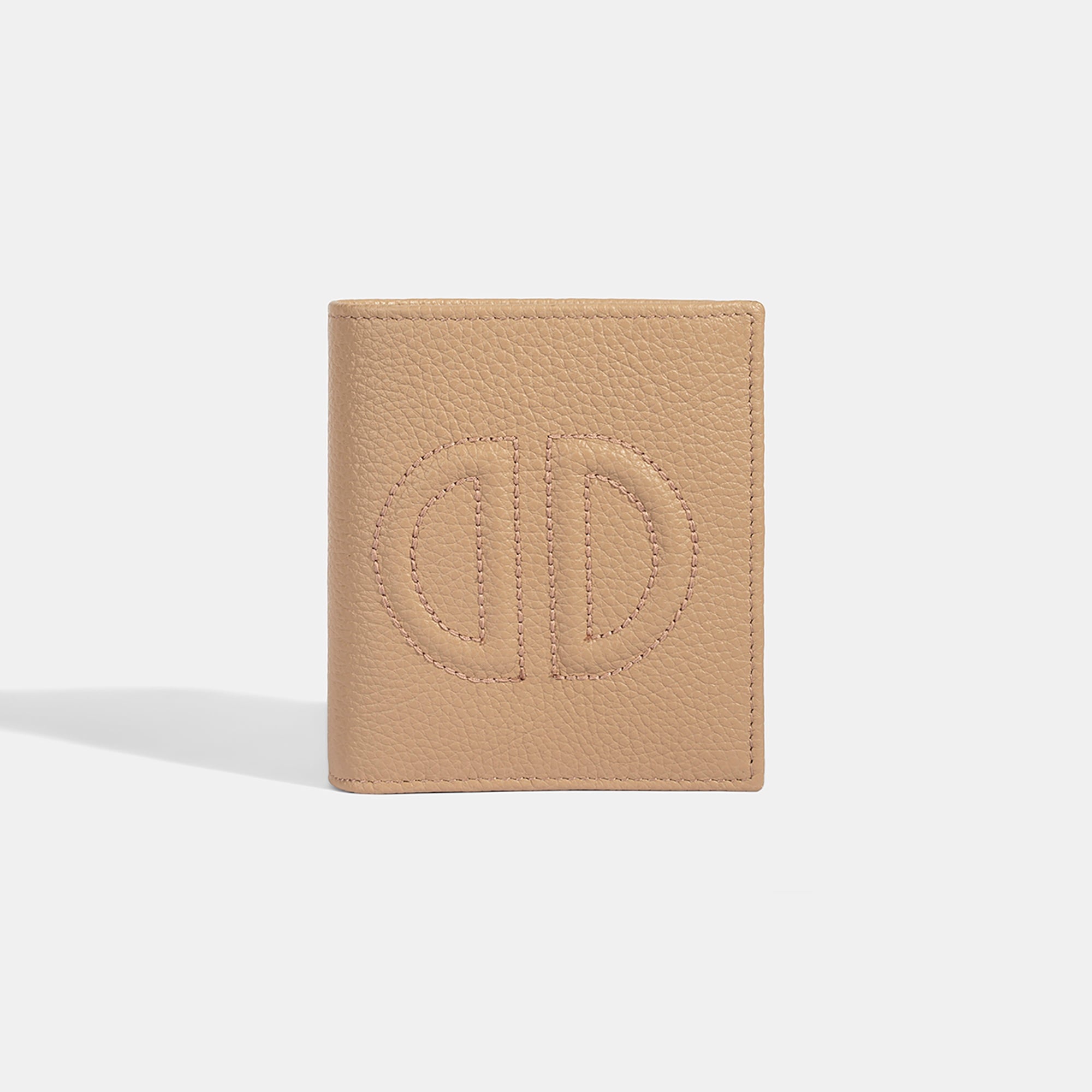 Kadın Vizon D Logolu Deri Cüzdan