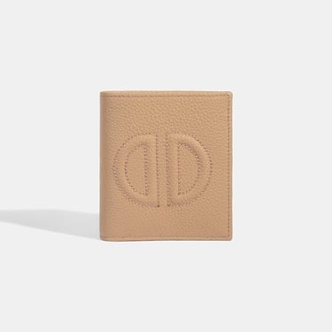  Kadın Vizon D Logolu Deri Cüzdan
