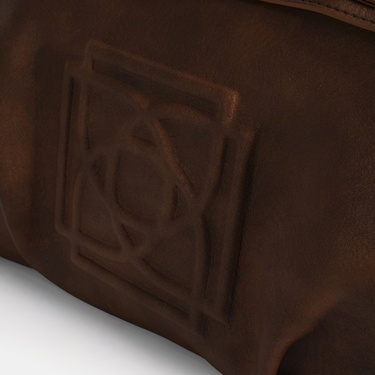  Kadın Taba Monogram Baskılı El Çantası