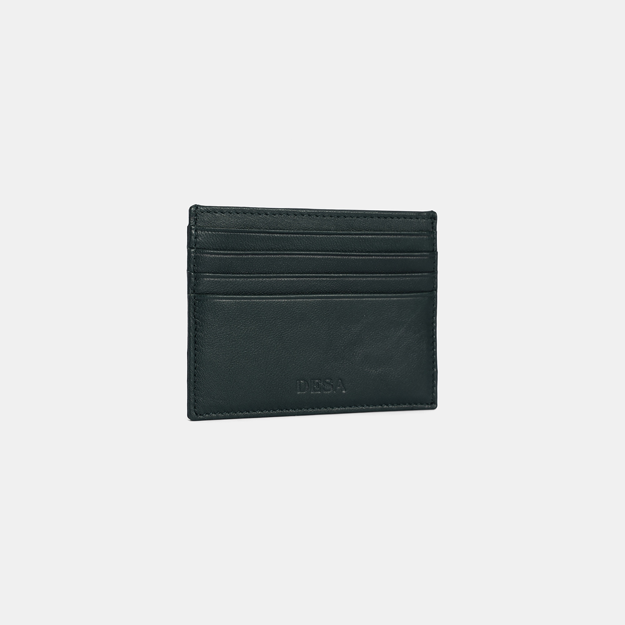 Kadın Yeşil Deri Kartlık