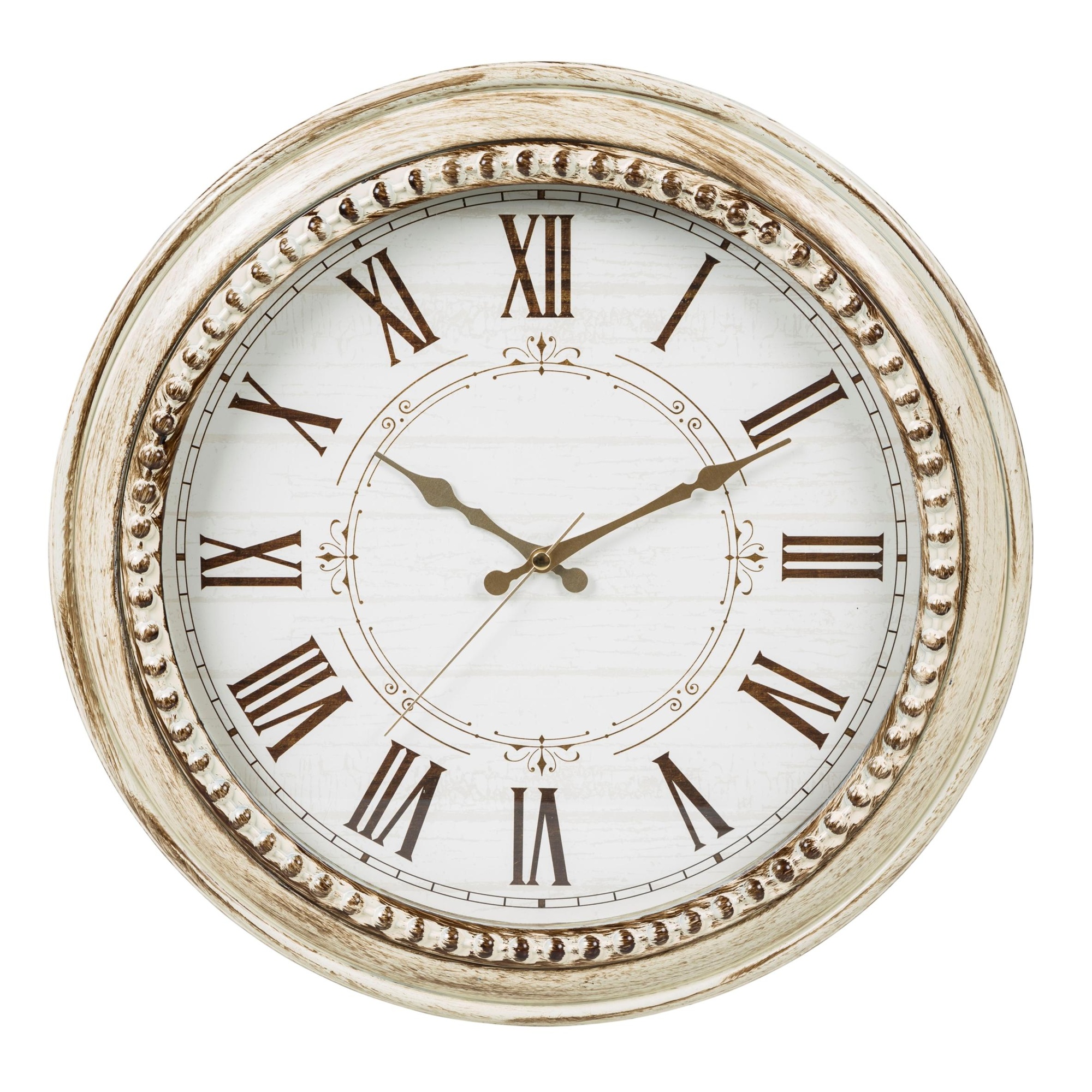 ESKİTME BEJ DUVAR SAATİ