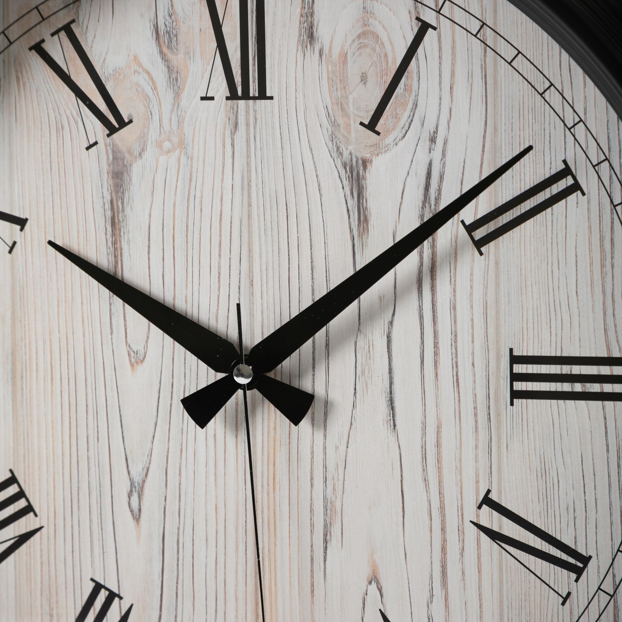 LISBON DUVAR SAATİ SİYAH 46CM