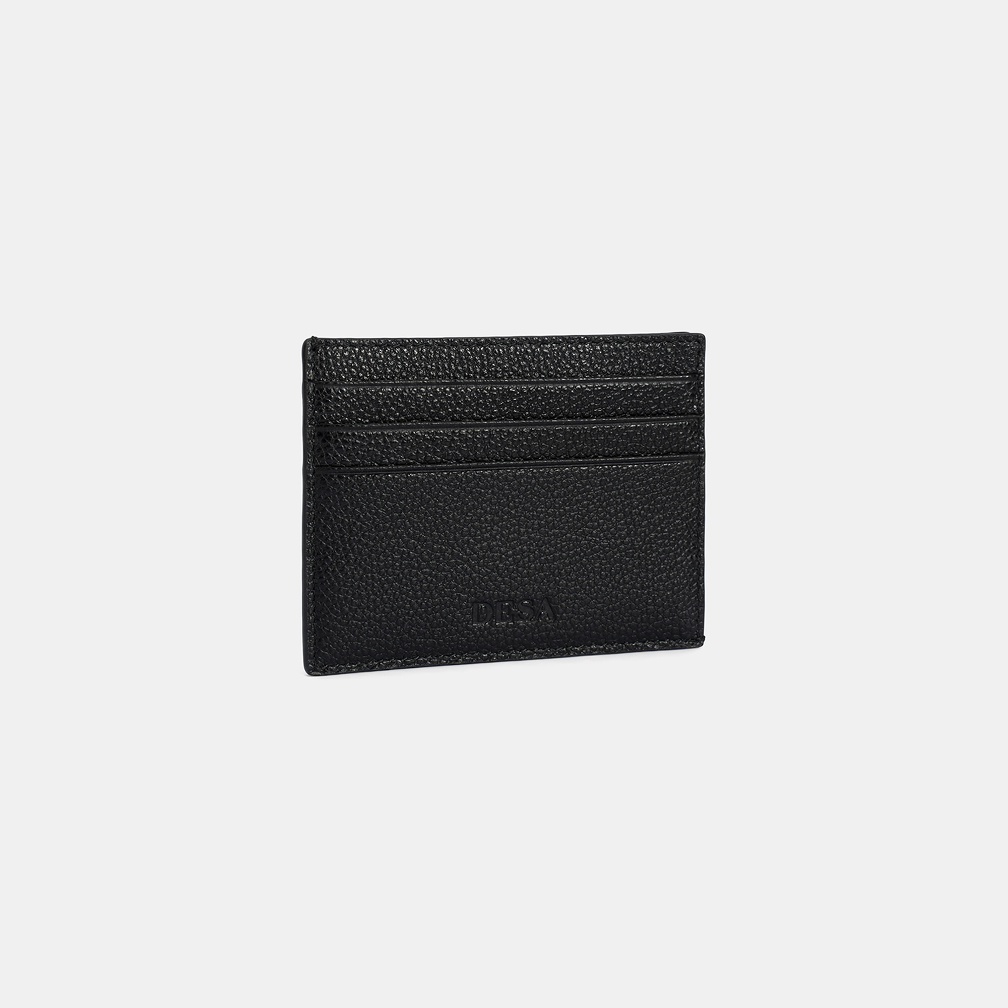 Kadın Siyah Deri Kartlık