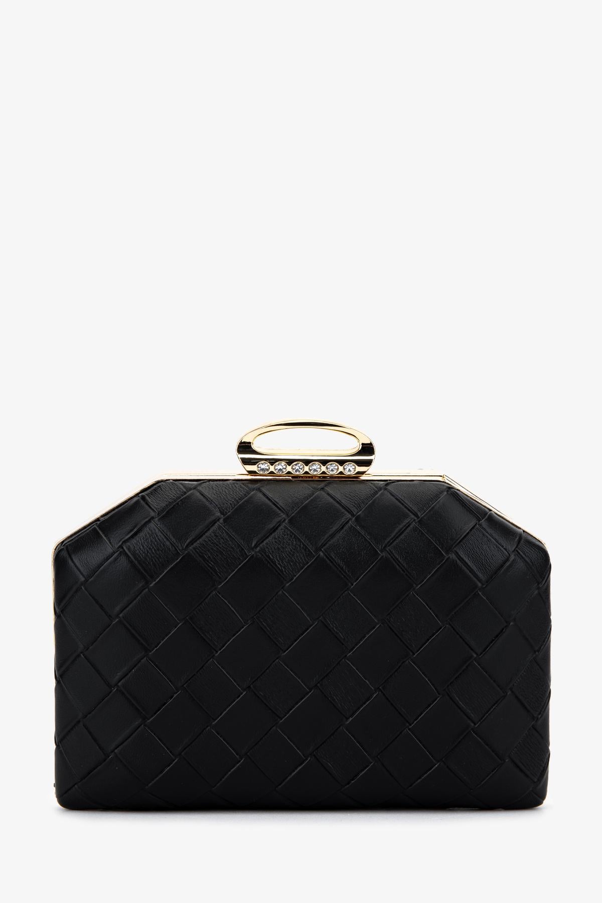  Valmenti Kadın Vegan Siyah Abiye Çanta