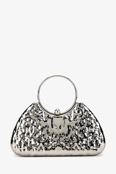  Valmenti Kadın Vegan Gri Abiye Çanta