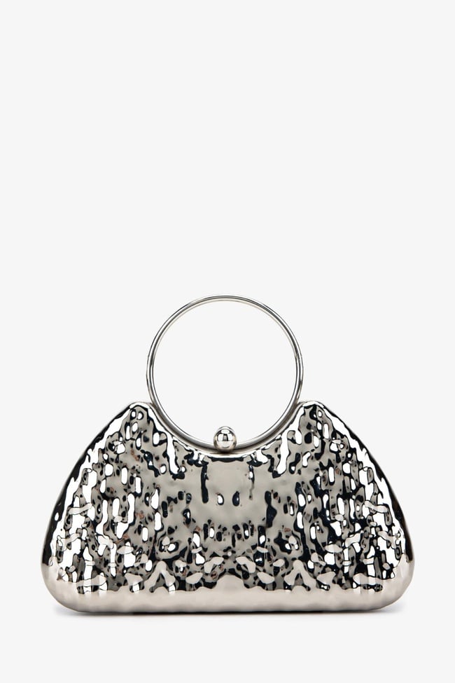  Valmenti Kadın Vegan Gri Abiye Çanta