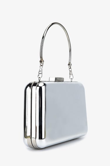  Valmenti Kadın Vegan Gri Abiye Çanta