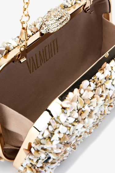  Valmenti Kadın Vegan Bej Abiye Çanta