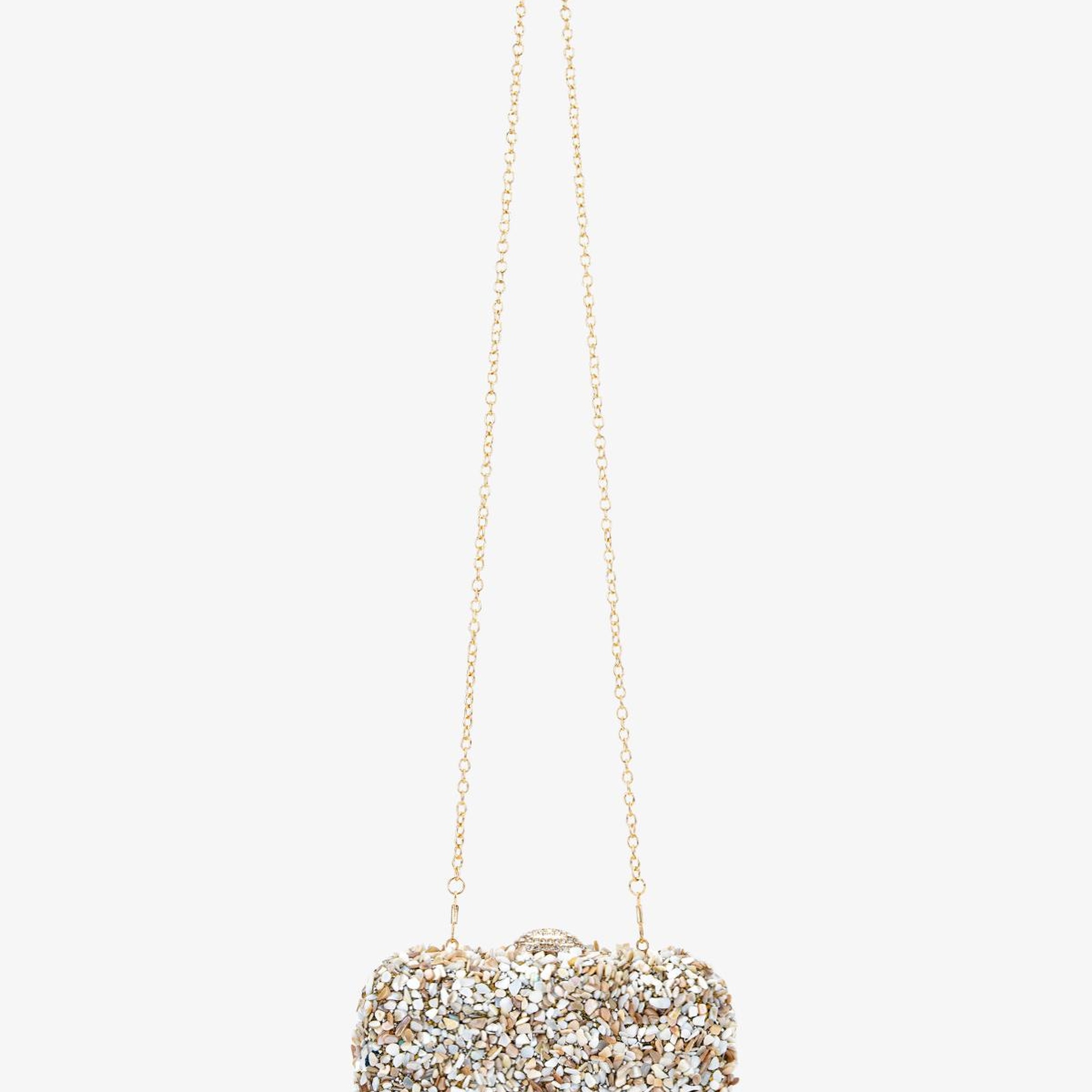 Valmenti Kadın Vegan Bej Abiye Çanta