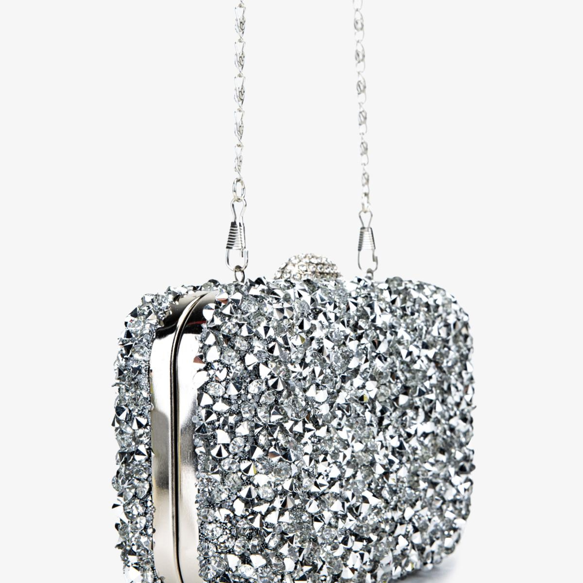 Valmenti Kadın Vegan Gri Abiye Çanta