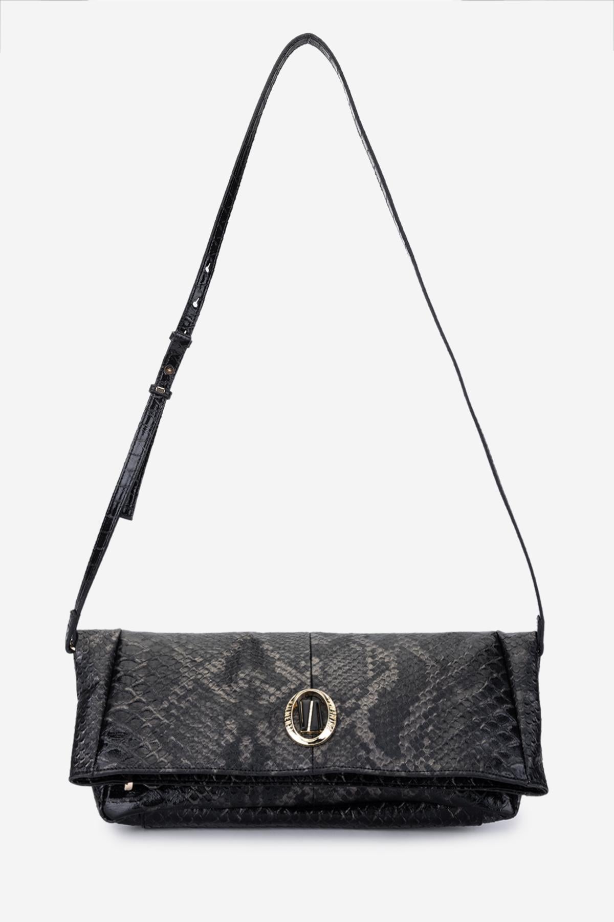  Valmenti Kadın Suni Deri Kahverengi Omuz Çanta