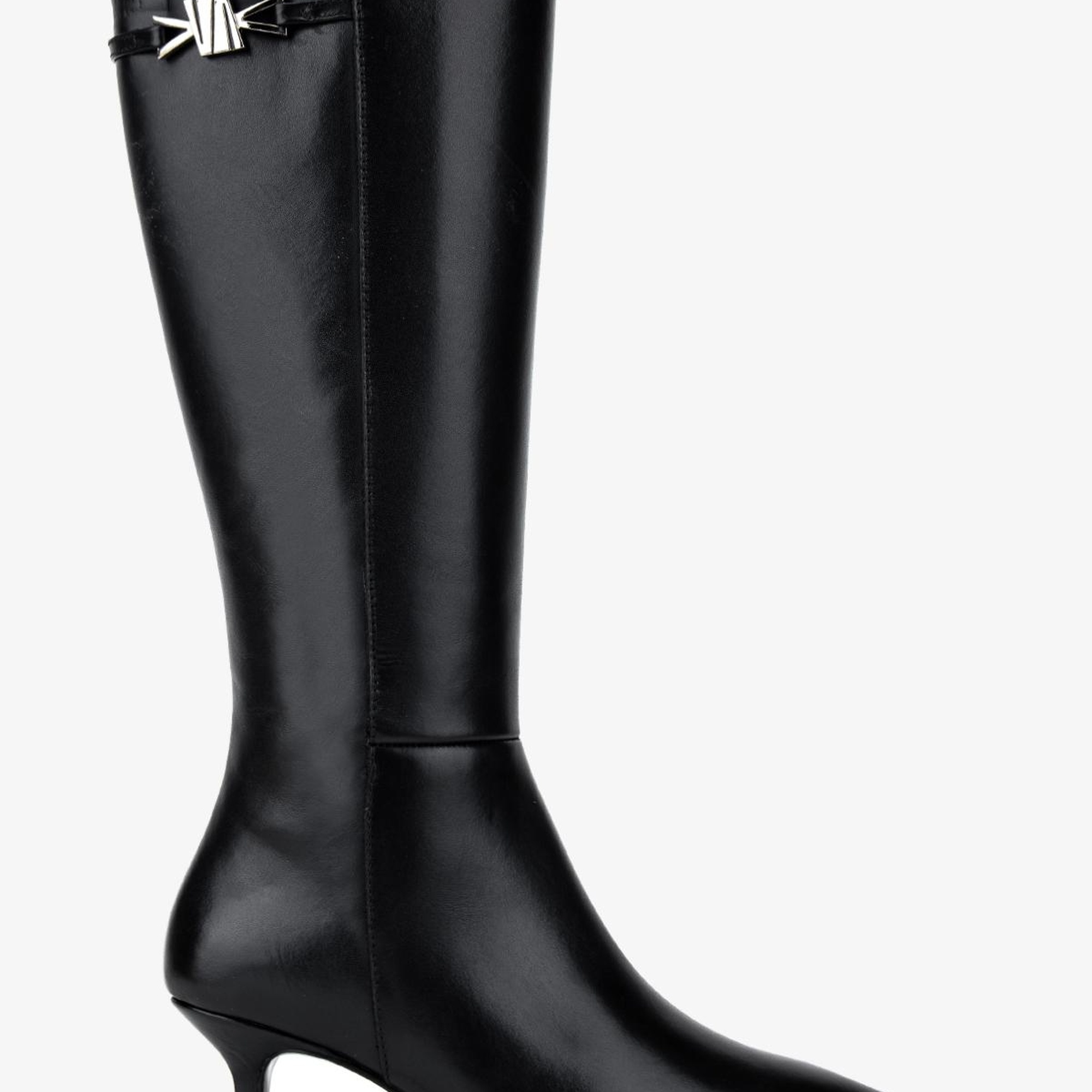 Valmenti Kadın Hakiki Deri Siyah Deri Klasik Çizme