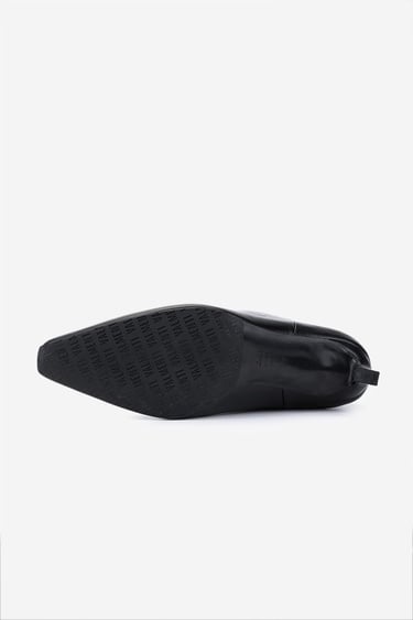  Valmenti Kadın Hakiki Deri Siyah Topuklu Çizme