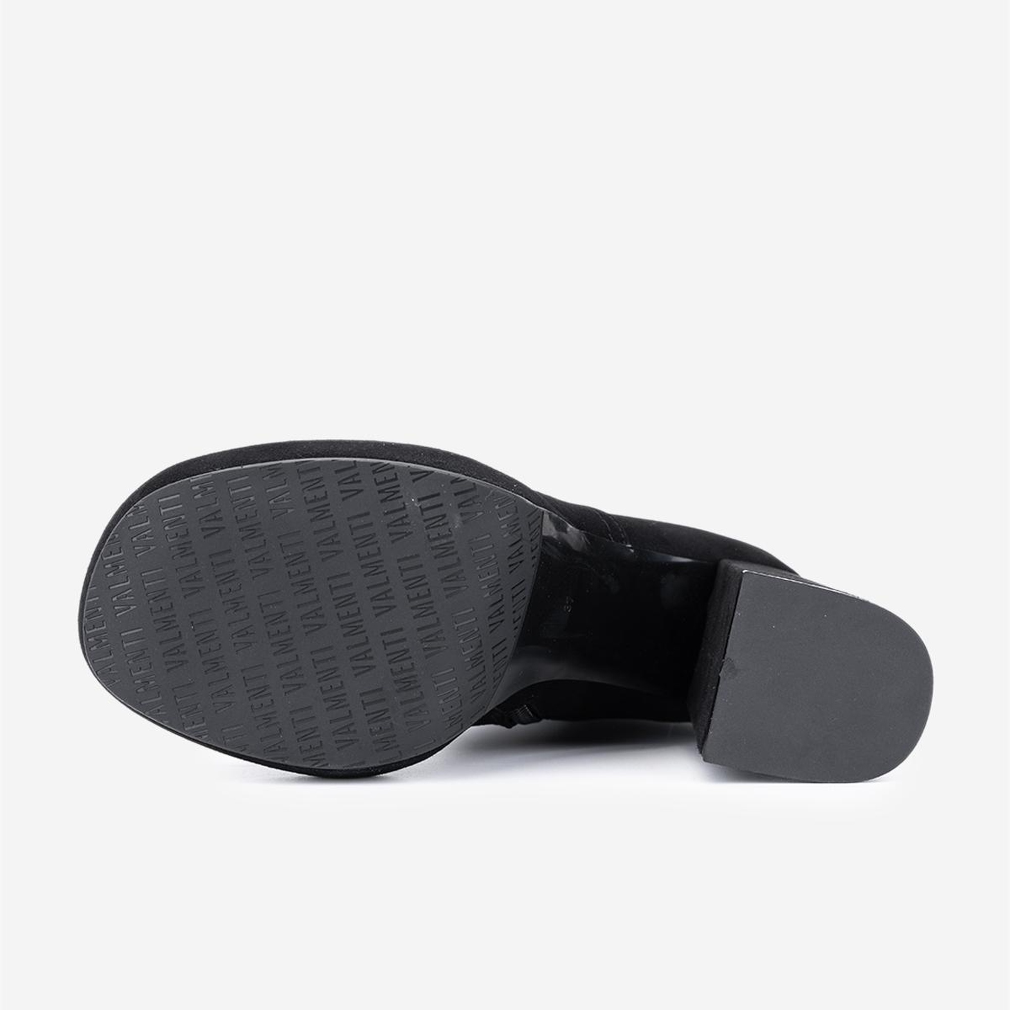 Valmenti Kadın Hakiki Deri Siyah Topuklu Çizme