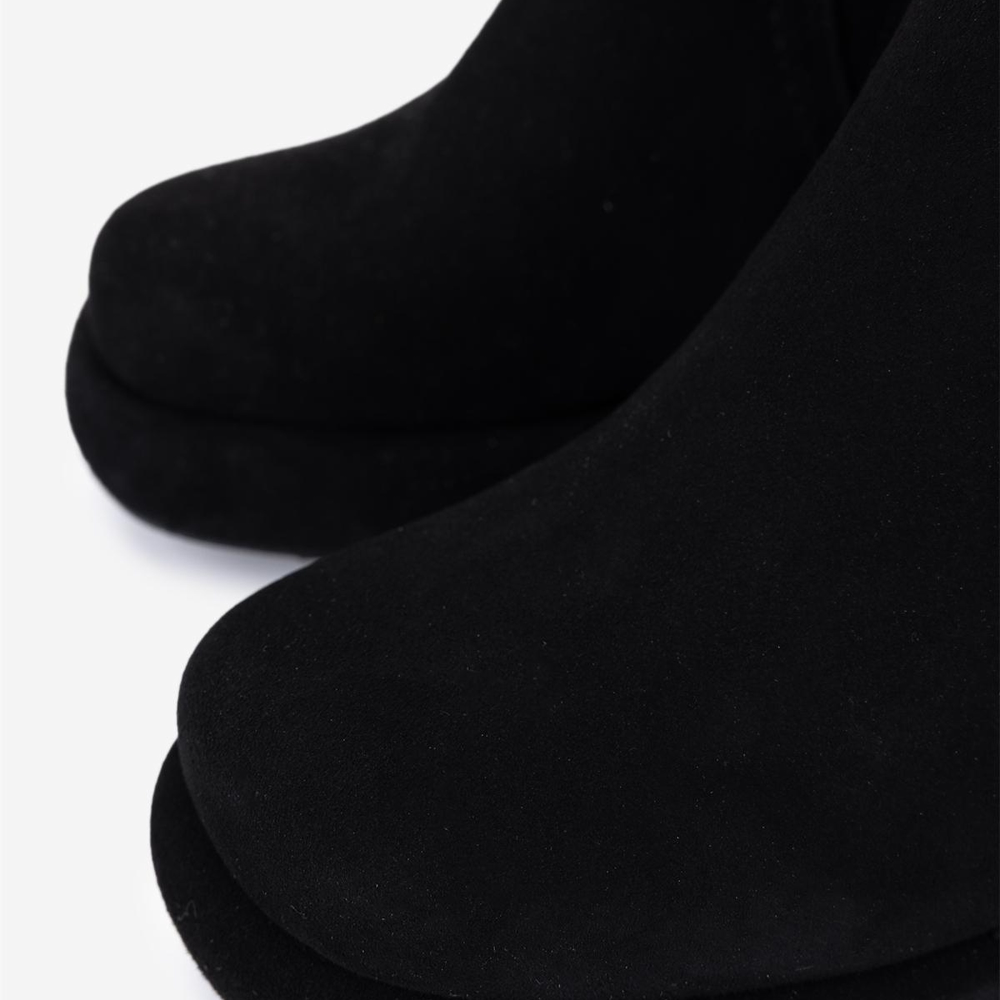 Valmenti Kadın Hakiki Deri Siyah Topuklu Çizme