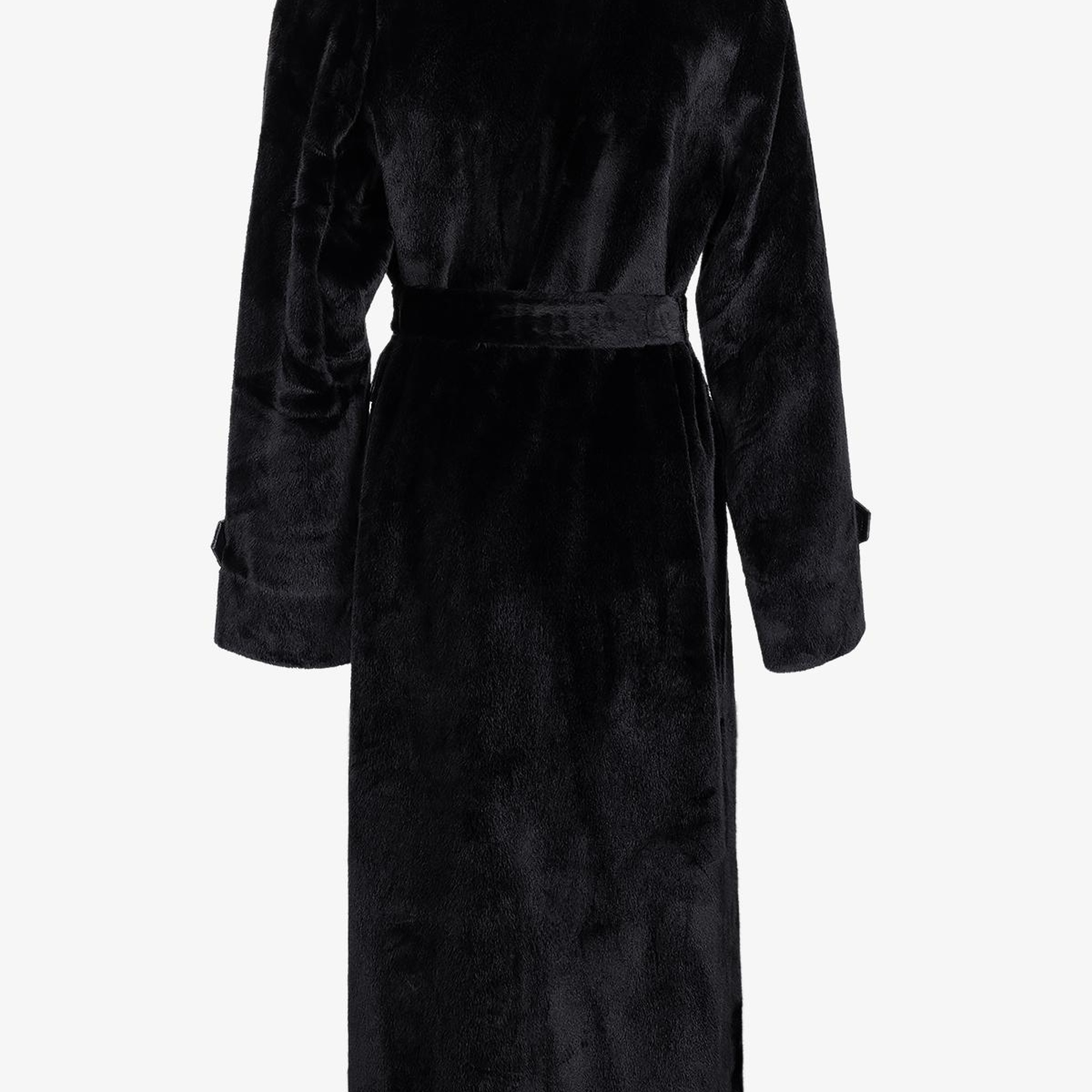 Valmenti Kadın Tekstil Siyah Kaban Mont