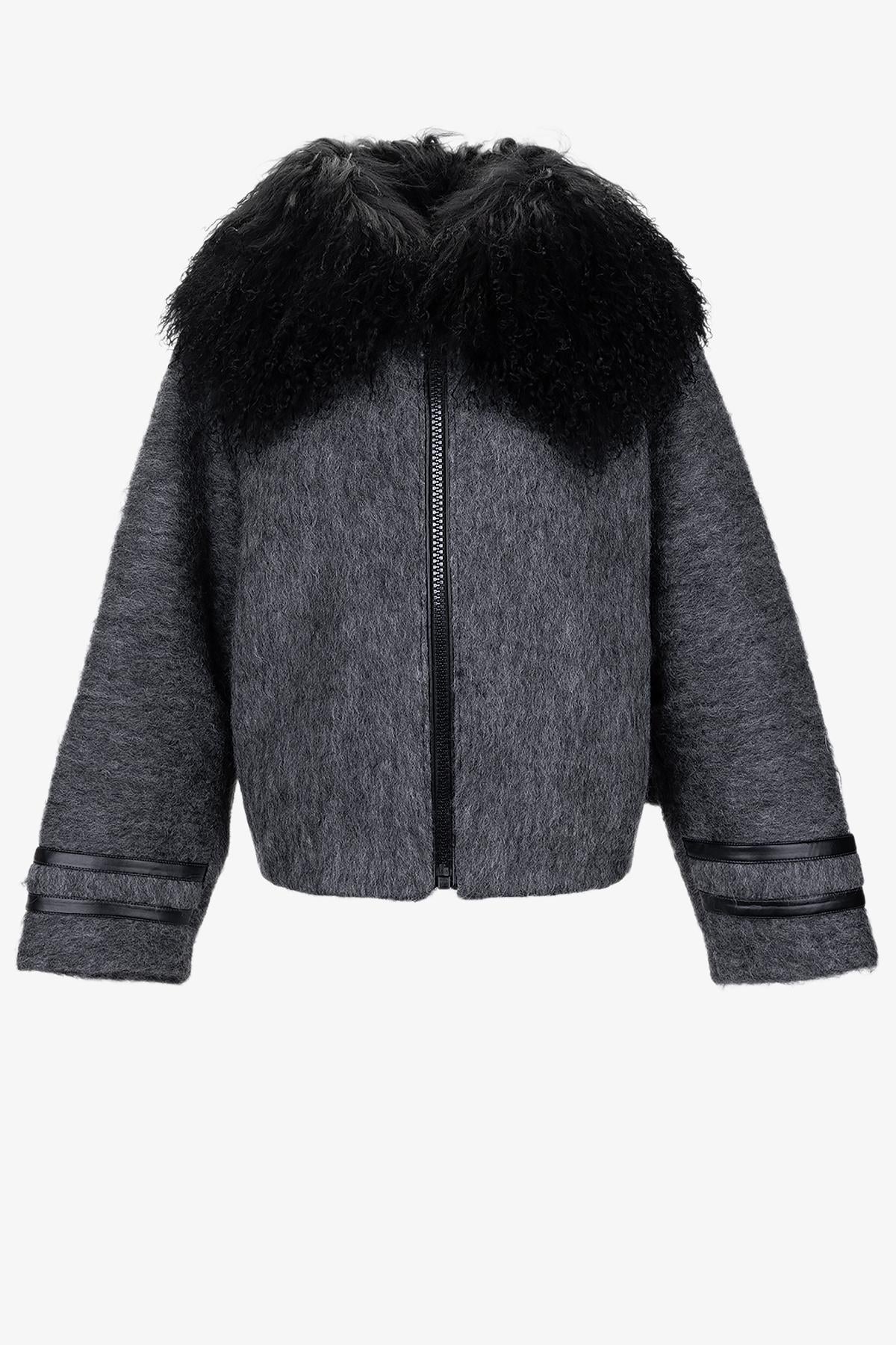  Valmenti Kadın Tekstil Bej Kaban Mont