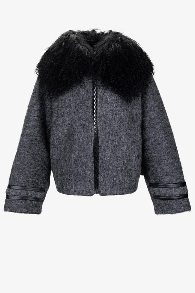  Valmenti Kadın Tekstil Bej Kaban Mont