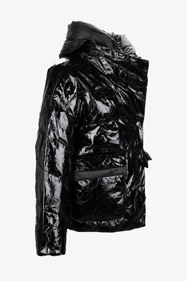  Valmenti Kadın Tekstil Siyah Mont