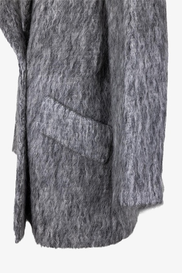  Valmenti Kadın Tekstil Gri Kaban Mont