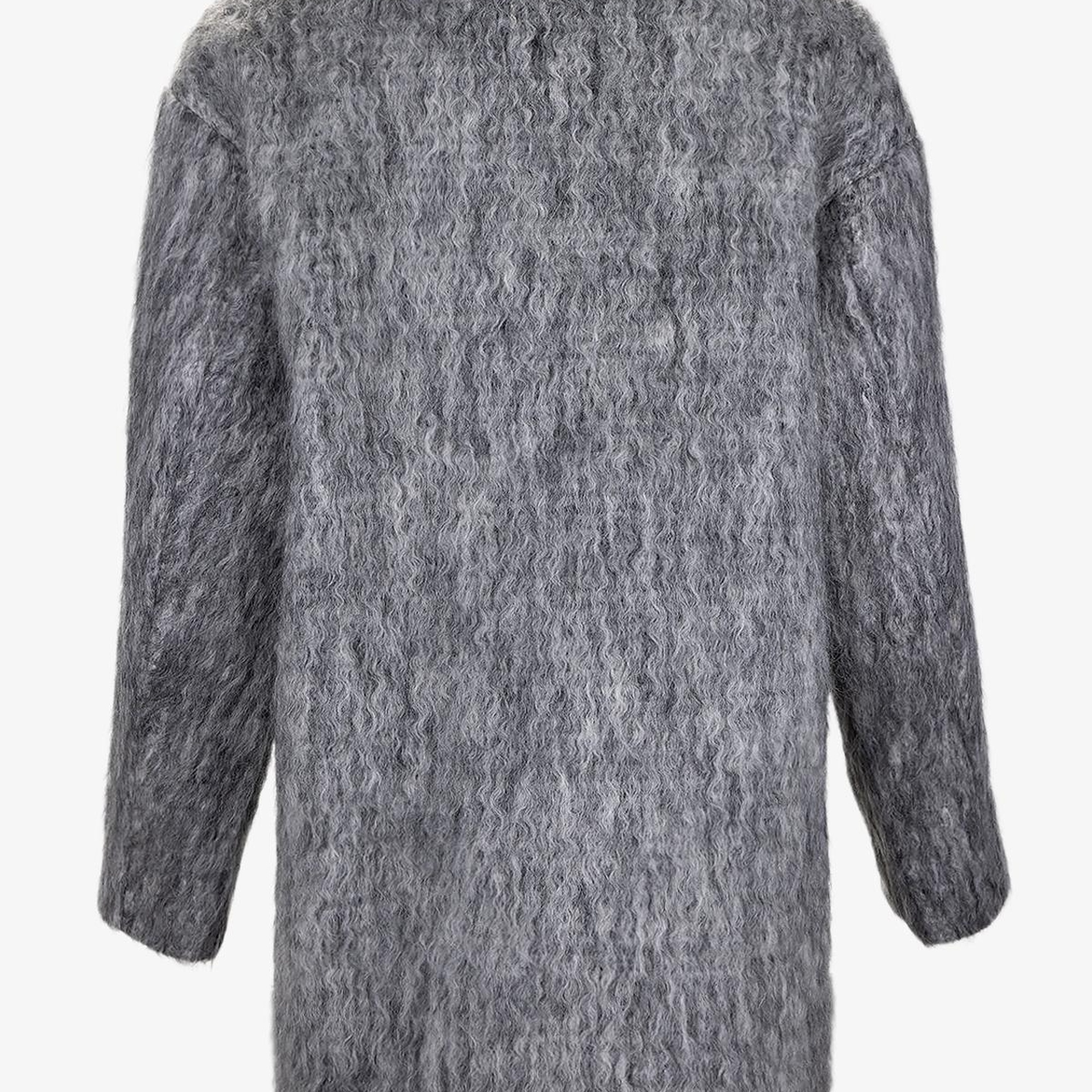 Valmenti Kadın Tekstil Gri Kaban Mont