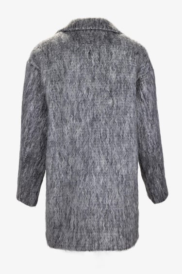  Valmenti Kadın Tekstil Gri Kaban Mont