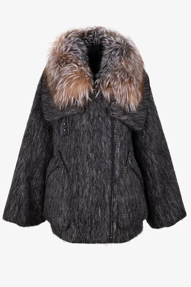  Valmenti Kadın Tekstil Kahverengi Kaban Mont